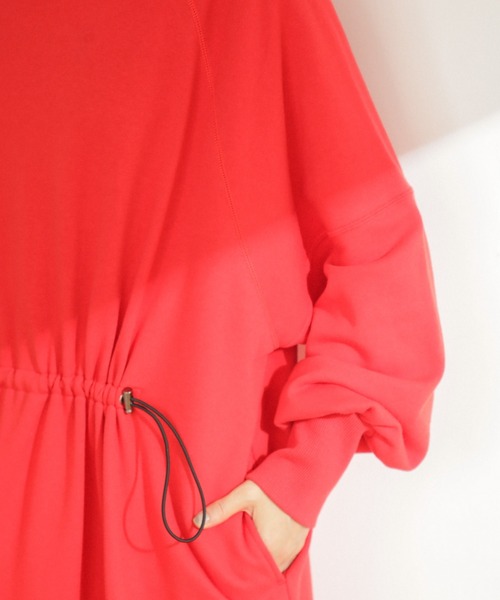 ROSE BUD（ローズバッド）の「スウェットワンピース（ワンピース・レディース・ブラック/ネイビー/レッド・SMALL/MEDIUM）」の14枚目の写真