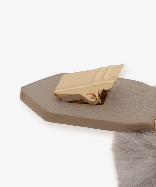 Afternoon Tea（アフタヌーンティー）の「フェイクファー付きストールクリップ（ストール/ショール・レディース・ベージュ/アイボリー/グレー・ONE SIZE）」の15枚目の写真