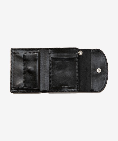 rehacer（レアセル）の「rehacer : Reflector Leather Compact Wallet