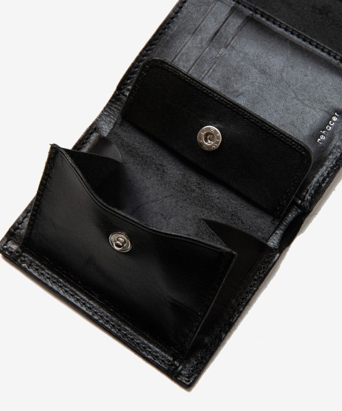 rehacer（レアセル）の「rehacer : Reflector Leather Compact Wallet
