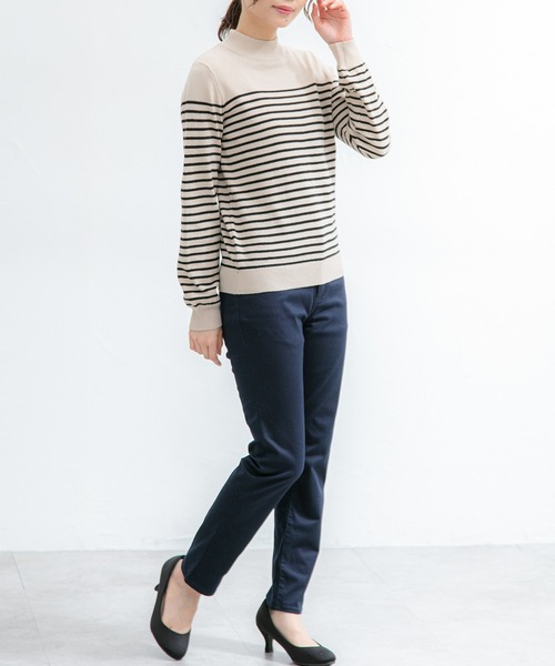 Honeys(ハニーズ)の「カラースキニー(股下67cm)(その他パンツ・レディース・ブラック/ベージュ/アイボリー/ネイビー/ホワイト/カーキ・LL/S/L/M/SS)」の6枚目の写真