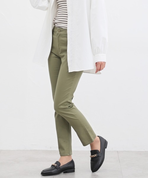 Honeys(ハニーズ)の「カラースキニー(股下67cm)(その他パンツ・レディース・ブラック/ベージュ/アイボリー/ネイビー/ホワイト/カーキ・LL/S/L/M/SS)」の5枚目の写真