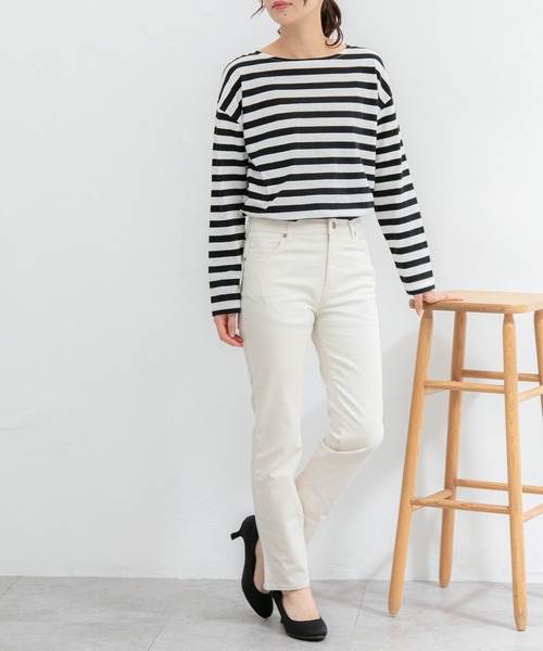 Honeys(ハニーズ)の「カラースキニー(股下67cm)(その他パンツ・レディース・ブラック/ベージュ/アイボリー/ネイビー/ホワイト/カーキ・LL/S/L/M/SS)」の2枚目の写真