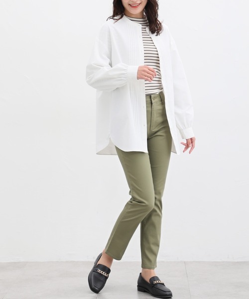 Honeys(ハニーズ)の「カラースキニー(股下67cm)(その他パンツ・レディース・ブラック/ベージュ/アイボリー/ネイビー/ホワイト/カーキ・LL/S/L/M/SS)」の7枚目の写真