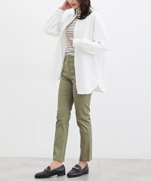 Honeys(ハニーズ)の「カラースキニー(股下67cm)(その他パンツ・レディース・ブラック/ベージュ/アイボリー/ネイビー/ホワイト/カーキ・LL/S/L/M/SS)」の8枚目の写真