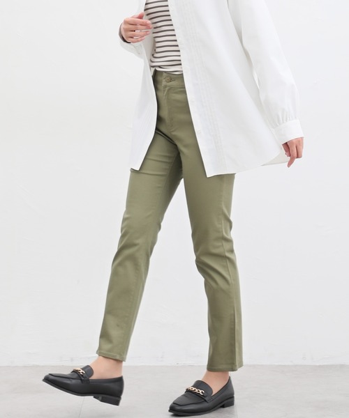 Honeys(ハニーズ)の「カラースキニー(股下67cm)(その他パンツ・レディース・ブラック/ベージュ/アイボリー/ネイビー/ホワイト/カーキ・LL/S/L/M/SS)」の9枚目の写真