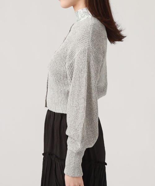 archives（アルシーヴ）の「２ＷＡＹメランジニットカーディガン（カーディガン/ボレロ・レディース・オレンジ/パープル/ブルー/グレー・MEDIUM）」の15枚目の写真