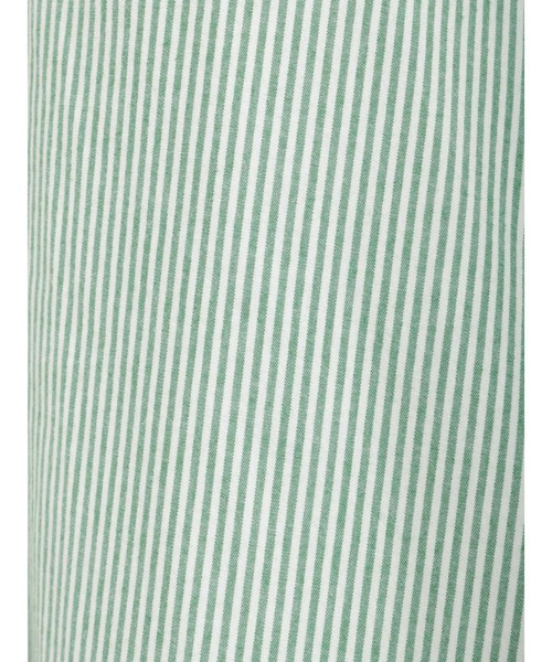 Samansa Mos2（サマンサ モスモス）の「柄アソートシャツチュニック（チュニック・レディース・ブルー/オフホワイト/ブラック/グリーン/レッド・ﾌﾘ-）」の7枚目の写真