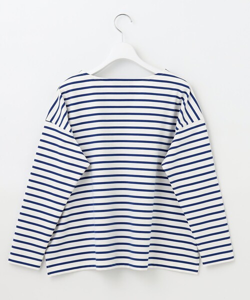 UNFILO(アンフィーロ)の「【LEE.3月号掲載】ボーダーワイドT(Tシャツ/カットソー・レディース・ブラック系1/ピンク系1/パイングリーン系1/ブルー系1・MEDIUM/LARGE/SMALL)」の20枚目の写真