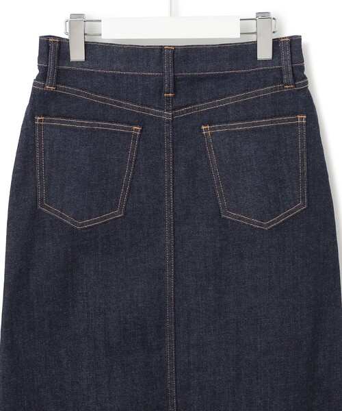 23区 L(ニジュウサンクオオキイサイズ)の「【洗える】23区DENIM ストレッチデニム スカート(デニムスカート・レディース・ネイビー系/スカイブルー系・44/48/50/46)」の6枚目の写真