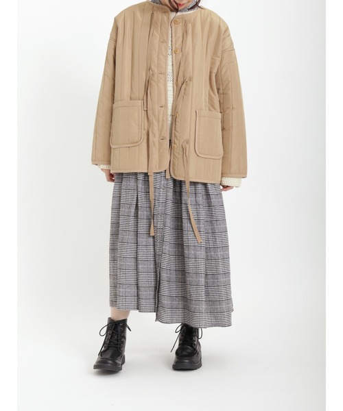 Samansa Mos2（サマンサ モスモス）の「ギャザーシャツワンピース