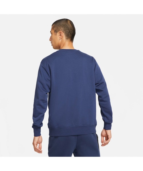 NIKE(ナイキ)の「ナイキ NIKE ナイキ クラブ フレンチテリー クルー(スウェット・メンズ・ピンク/サックスブルー/ネイビー・3L/L/M/LL/S)」の4枚目の写真