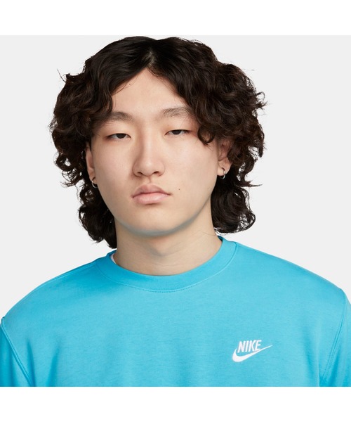 NIKE(ナイキ)の「ナイキ NIKE ナイキ クラブ フレンチテリー クルー(スウェット・メンズ・ピンク/サックスブルー/ネイビー・3L/L/M/LL/S)」の7枚目の写真