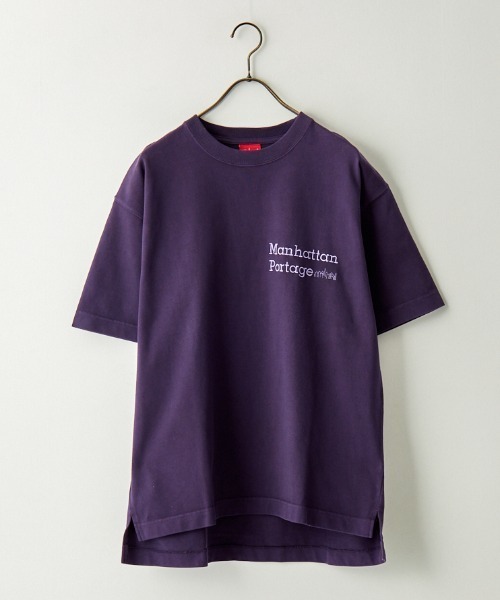 tシャツ 「MANHATTAN PORTAGE/マンハッタンポーテージ」 別注 手描き風ロゴ バックプリントTシャツ レディース メンズ MANHATTAN PORTAGE/マンハッタンポーテージ] 別注 手描き風ロゴ