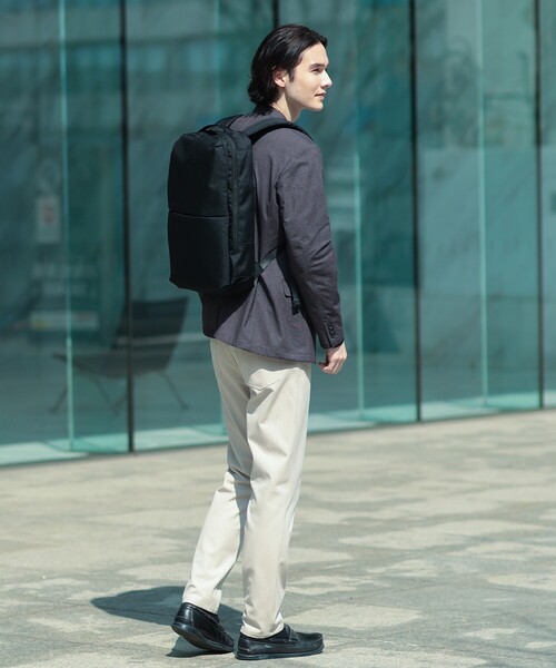 THE SHOP TK (ザ ショップ ティーケー )の「◆【CORDURA(R)/コーデュラ(R)】ビジネス兼用3WAYバックパック(バックパック/リュック・メンズ・ネイビー/ブラック・00)」の8枚目の写真