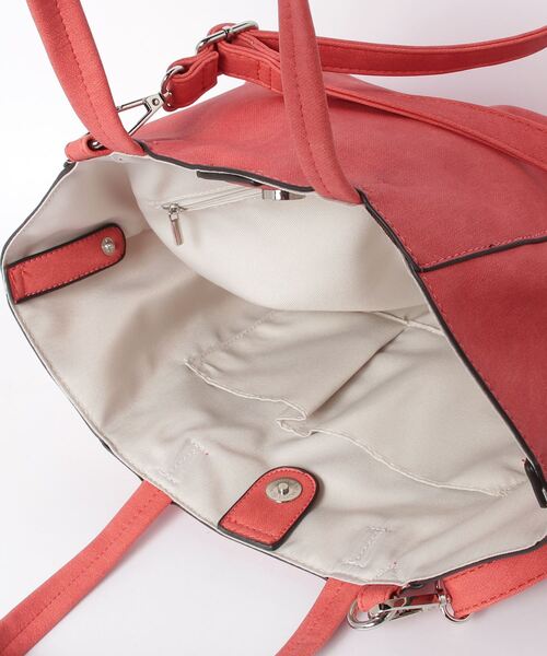 B'2nd(ビーセカンド)の「B-Style Company (ビースタイルカンパニー) ホシスタッズ小 BAG/バッグ星スタッズトート(トートバッグ・レディース・レッド・00)」の2枚目の写真