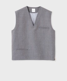 マイクロチェック プルオーバー ウエストコート / 133103 096Y