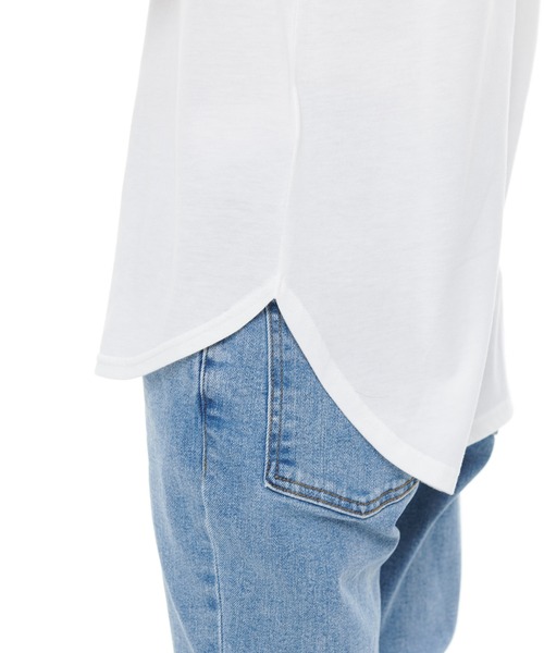 Arnold Palmer（アーノルドパーマー）の「ニットベスト × ラウンドテール Tシャツ セット（アンサンブル・レディース・グリーン/ベージュ/ピンク・L/M/S）」の10枚目の写真