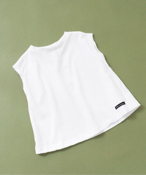 BREEZE（ブリーズ）の「【WEB限定】フレンチスリーブTシャツ（Tシャツ/カットソー・キッズ・イエロー/オフホワイト/ピンク/チャコール/ラベンダー・120/130/140/80/100/110/90）」の2枚目の写真