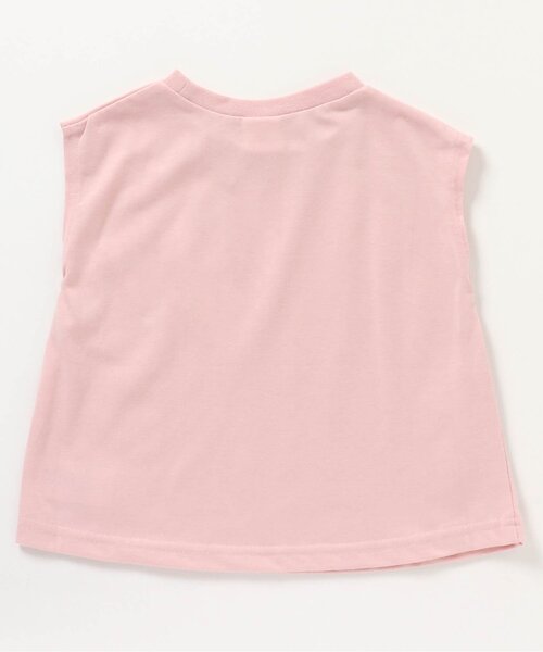 BREEZE（ブリーズ）の「【WEB限定】フレンチスリーブTシャツ（Tシャツ/カットソー・キッズ・イエロー/オフホワイト/ピンク/チャコール/ラベンダー・120/130/140/80/100/110/90）」の16枚目の写真