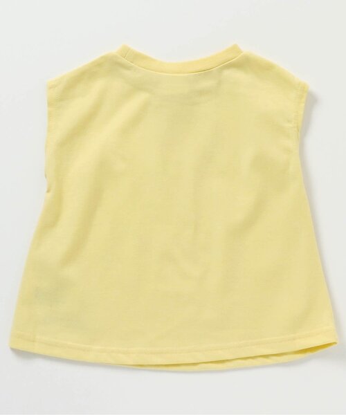 BREEZE（ブリーズ）の「【WEB限定】フレンチスリーブTシャツ（Tシャツ/カットソー・キッズ・イエロー/オフホワイト/ピンク/チャコール/ラベンダー・120/130/140/80/100/110/90）」の17枚目の写真