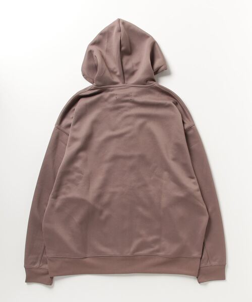 Beno（ビーノ）の「TECHダンボール ルーズシルエット フルZIPフーディ（パーカー・メンズ・モカ/ライトグレー/ブラック/ダークブルー・M/L）」の9枚目の写真