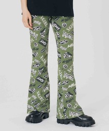 X-girl | ALL OVER PRINT FLARE PANTS(その他パンツ)