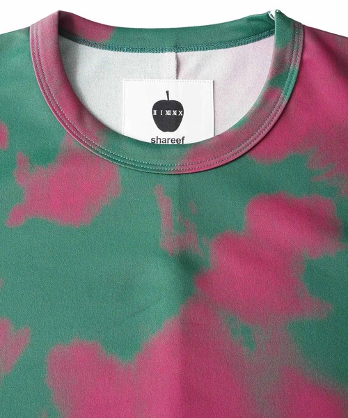 SHAREEF（シャリーフ）の「FOG PT S/S T-SHIRT（Tシャツ/カットソー・メンズ・パープル/グリーン・1/2/3）」の6枚目の写真