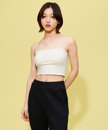 FOREVER 21 | 【BASIC】カップ付きクロップドキャミ(キャミソール)