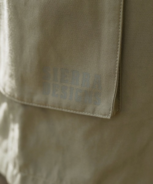 SIERRA DESIGNS（シェラデザイン）の「SIERRA DESIGNS / シエラデザインズ 別注 コラボ オーバーサイズ ミリタリー ハーフ カーゴパンツ（カーゴパンツ・メンズ・ブラック/カーキ・MEDIUM/LARGE）」の15枚目の写真