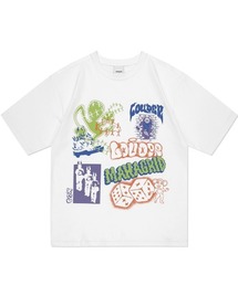 MAHAGRID｜マハグリッドのTシャツ/カットソー（ホワイト/白色系