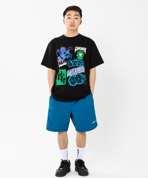MAHAGRID（マハグリッド）の「『mahagrid/マハグリッド』STREET COLLAGE TEE/ストリートコラージュ 半袖 カットソー（Tシャツ/カットソー・メンズ・ブラック/ホワイト/グリーン・M/L）」の20枚目の写真