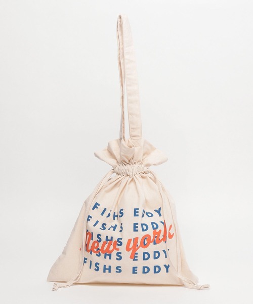 Fishs Eddy（フィッシュエディ）の「[Fishs Eddy(フィッシュエディ)]巾着トートバッグ（トートバッグ・レディース・その他1・FREE）」の2枚目の写真