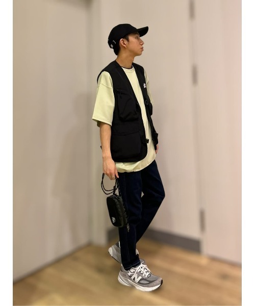 CAMP7(キャンプセブン)の「【接触冷感】【CAMP7】COOL ポンチTシャツ(Tシャツ/カットソー・メンズ・グリーン/パープル/ダークグレー/ブラック/オフホワイト・S/M/L/XL)」の22枚目の写真