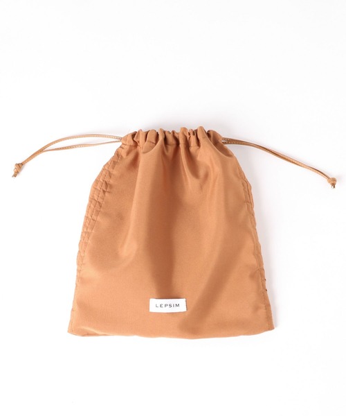 LEPSIM（レプシィム）の「フェイクレザーマクラメハンモックトート　183065（トートバッグ・レディース・アイボリー/グリーン/ベージュ・ONE SIZE）」の14枚目の写真