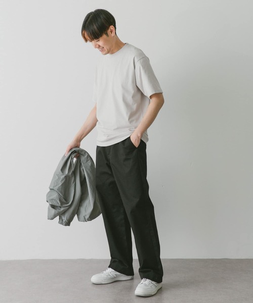 URBAN RESEARCH DOORS（アーバンリサーチドアーズ）の「クルーネックショートスリーブタフTシャツ（Tシャツ/カットソー・メンズ・ブルー/ホワイト/チャコールグレー/ライトグレー・MEDIUM/LARGE）」の6枚目の写真