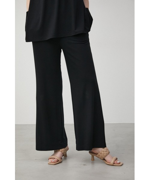 AZUL by moussy(アズールバイマウジー)の「【トライファンクション】ICE CLEAN SIDE SLIT PANTS/アイスクリーンサイドスリットパンツ(その他パンツ・レディース・ライトグレー/ブラック/ライトグリーン・SMALL/MEDIUM)」の2枚目の写真