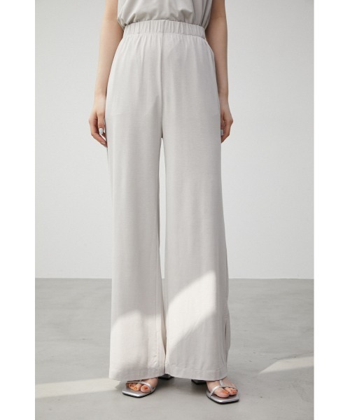 AZUL by moussy(アズールバイマウジー)の「【トライファンクション】ICE CLEAN SIDE SLIT PANTS/アイスクリーンサイドスリットパンツ(その他パンツ・レディース・ライトグレー/ブラック/ライトグリーン・SMALL/MEDIUM)」の16枚目の写真
