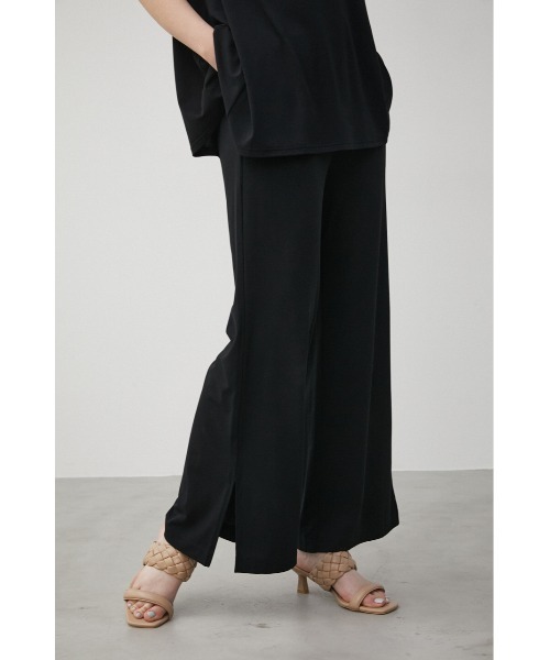AZUL by moussy(アズールバイマウジー)の「【トライファンクション】ICE CLEAN SIDE SLIT PANTS/アイスクリーンサイドスリットパンツ(その他パンツ・レディース・ライトグレー/ブラック/ライトグリーン・SMALL/MEDIUM)」の4枚目の写真