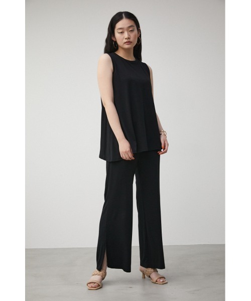 AZUL by moussy(アズールバイマウジー)の「【トライファンクション】ICE CLEAN SIDE SLIT PANTS/アイスクリーンサイドスリットパンツ(その他パンツ・レディース・ライトグレー/ブラック/ライトグリーン・SMALL/MEDIUM)」の6枚目の写真