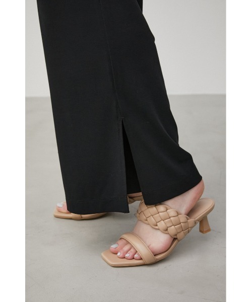 AZUL by moussy(アズールバイマウジー)の「【トライファンクション】ICE CLEAN SIDE SLIT PANTS/アイスクリーンサイドスリットパンツ(その他パンツ・レディース・ライトグレー/ブラック/ライトグリーン・SMALL/MEDIUM)」の12枚目の写真