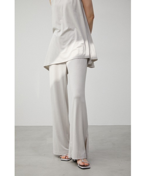 AZUL by moussy(アズールバイマウジー)の「【トライファンクション】ICE CLEAN SIDE SLIT PANTS/アイスクリーンサイドスリットパンツ(その他パンツ・レディース・ライトグレー/ブラック/ライトグリーン・SMALL/MEDIUM)」の13枚目の写真