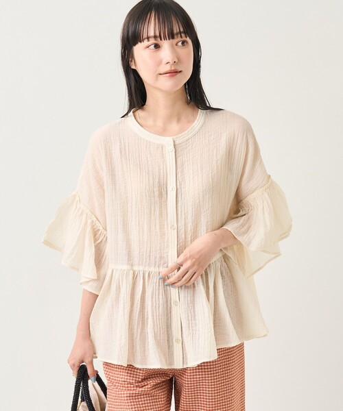 FREAK'S STORE ブラウス FREAK'S STORE ブラウス シャツ Foxfire × STORE/フォックス
