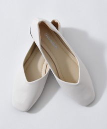 3-シンプルフラットパンプス「シンプルで履きやすい！おしゃれなフラットパンプス」【Maison select -メゾンセレクト-cawaii shoes カワイイシューズコレクション】