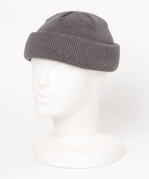 THE FACTORY MADE（ザ ファクトリー メイド）の「THE FACTORY MADE/ザファクトリーメイド ニットキャップ ダブル KNIT ROLL CAP FM775（ニットキャップ/ビーニー・メンズ・パープル/グレー/ブラック/カーキ・FREE）」の11枚目の写真