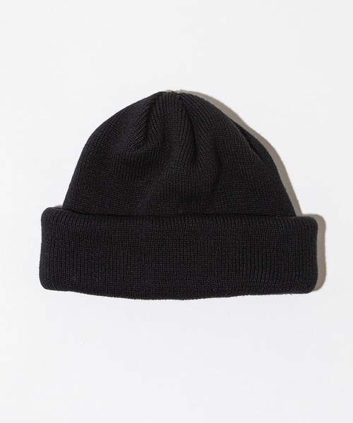 THE FACTORY MADE（ザ ファクトリー メイド）の「THE FACTORY MADE/ザファクトリーメイド ニットキャップ ダブル KNIT ROLL CAP FM775（ニットキャップ/ビーニー・メンズ・パープル/グレー/ブラック/カーキ・FREE）」の6枚目の写真