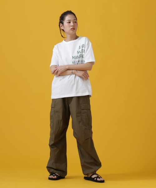 AVIREX（アヴィレックス）の「SNOW PANTS/ スノーパンツ（カーゴパンツ・レディース・アイボリー/オリーブ/パープル/ブラック・SMALL/MEDIUM）」の22枚目の写真