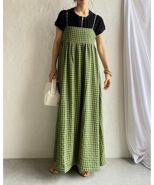 She's Closet(シーズクローゼット)の「透かし編みショート丈フレンチスリーブダブルジップアップメッシュニットカーディガン(カーディガン/ボレロ・レディース・ブラック/オフホワイト/ライム/ブルー・FREE)」の17枚目の写真