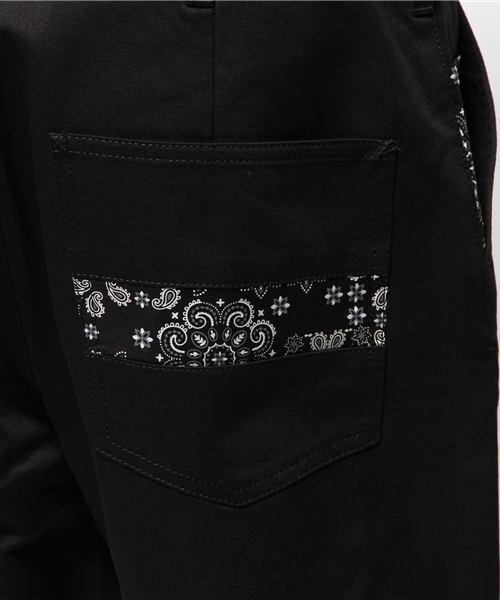 DOUBLE STEAL（ダブルスティール）の「Parts Paisley ハーフパンツ（その他パンツ・メンズ・ホワイト/ブラック・LARGE/X-LARGE/MEDIUM）」の21枚目の写真