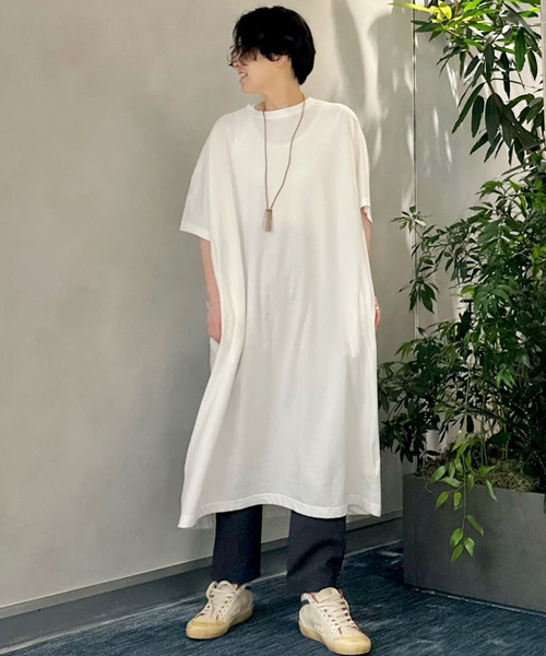 journal standard luxe カットソーワンピース SUNDAY プリントT-ワンピース（ワンピース）｜journal standard